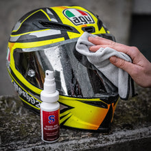 Load image into Gallery viewer, S100 Visor &amp; Helmet Cleaner - With Microfibre Cloth
